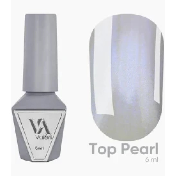 Топ для нігтів Top Pearl Valeri, 6 мл Топ для нігтів Top Pearl Valeri, 6 мл