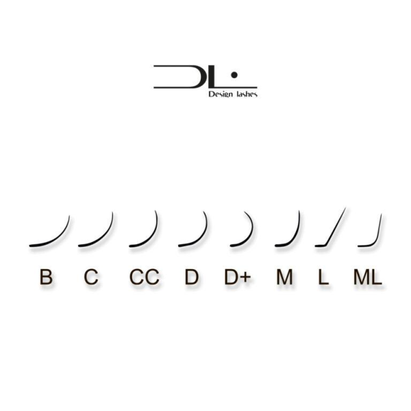 Вії Design Lashes Mix 0,07 C - 7-14 мм (20 лінії) мікс