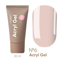 Акриловий гель Valeri  Acryl Gel №6, 30 мл
