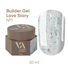 Моделюючий гель Valeri Builder Gel Love Story №1, 30 мл