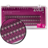 Вії-пучки ZOLA 10D, 12 мм