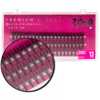 Вії-пучки ZOLA 20D, 13 мм