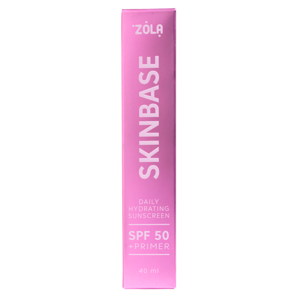 Ежедневный увлажняющий солнцезащитный крем ZOLA SPF 50 SKINBASE, 40 мл
