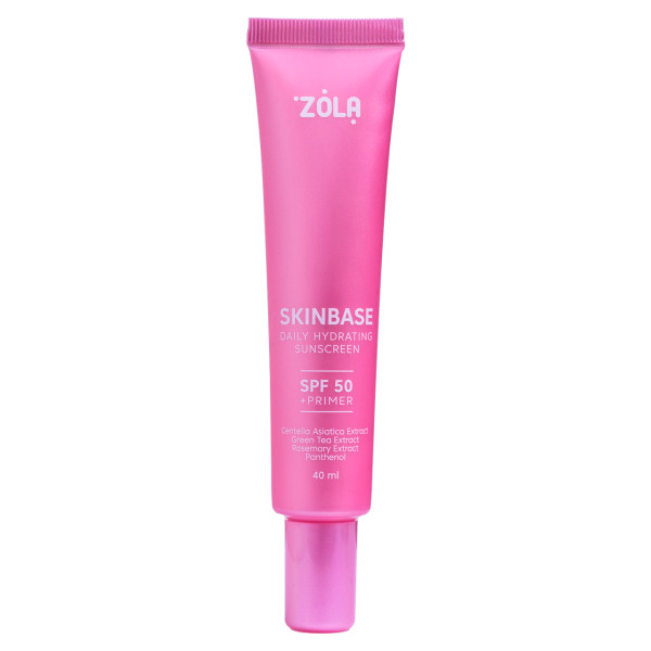 Щоденний зволожуючий сонцезахисний крем ZOLA SPF 50 SKINBASE, 40 мл Щоденний зволожуючий сонцезахисний крем ZOLA SPF 50 SKINBASE, 40 мл