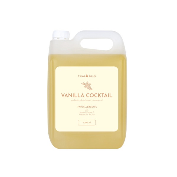 Масажна олія Thai Oils Vanilla cocktail, 5 л Масажна олія Thai Oils Vanilla cocktail, 5 л