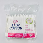 Ватні палички для вух у поліетиленовому пакеті "Lady Cotton" 300 шт