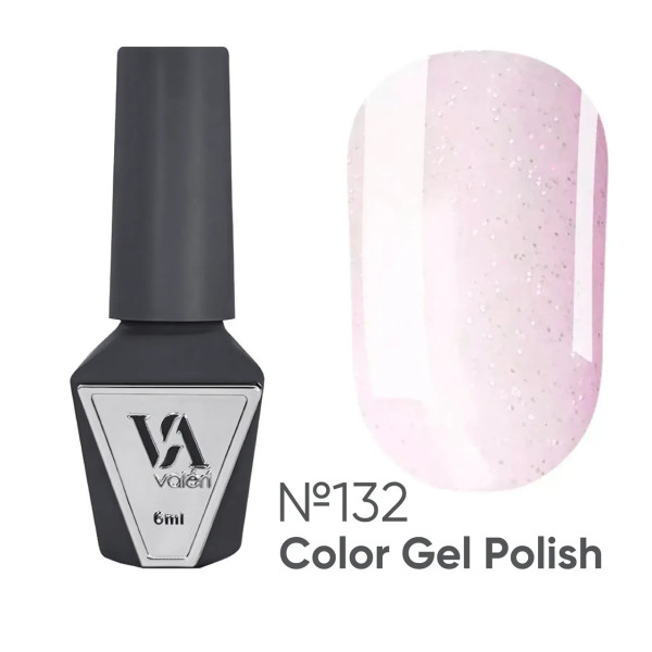 Гель-лак для ногтей Valeri Color Gel Polish №132, 6 мл Гель-лак для ногтей Valeri Color Gel Polish №132, 6 мл