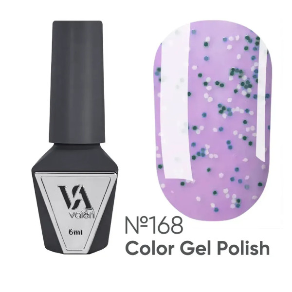 Гель-лак для ногтей Valeri Color Gel Polish №168, 6 мл Гель-лак для ногтей Valeri Color Gel Polish №168, 6 мл