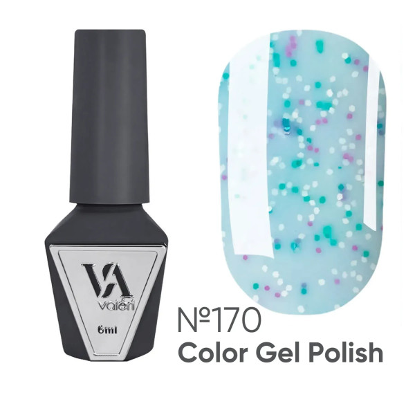Гель-лак для ногтей Valeri Color Gel Polish №170, 6 мл Гель-лак для ногтей Valeri Color Gel Polish №170, 6 мл