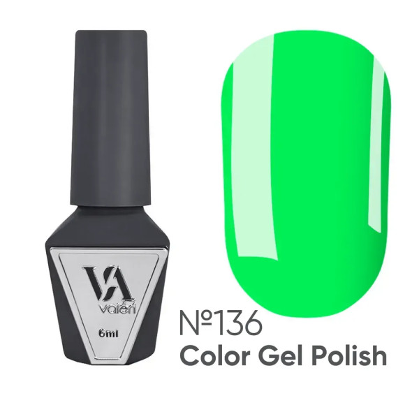 Гель-лак для ногтей Valeri Color Gel Polish №136, 6 мл Гель-лак для ногтей Valeri Color Gel Polish №136, 6 мл