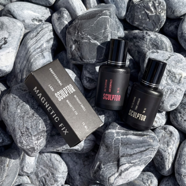 Засіб для швидкої фіксації вій SCULPTOR MAGNETIC FIX WITHOUT SMELL, 15 мл Засіб для швидкої фіксації вій SCULPTOR MAGNETIC FIX WITHOUT SMELL, 15 мл