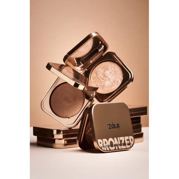 Бронзер ZOLA Natural Bronze Glow 02 Бронзова засмага Tan Bronze