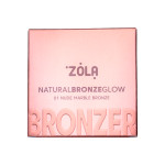 Бронзер ZOLA Natural Bronze Glow 01 Ніжна мармурова бронза Nude Marble Bronze