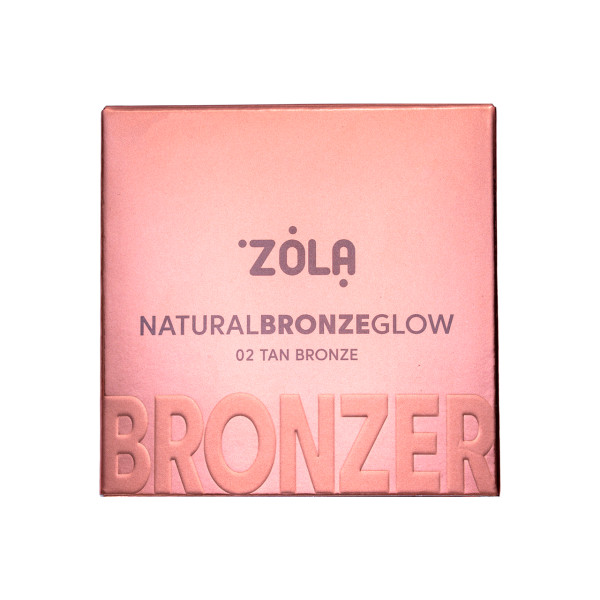 Бронзер ZOLA Natural Bronze Glow 02 Бронзова засмага Tan Bronze