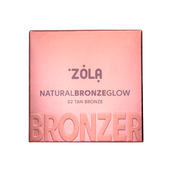 Бронзер ZOLA Natural Bronze Glow 02 Бронзова засмага Tan Bronze