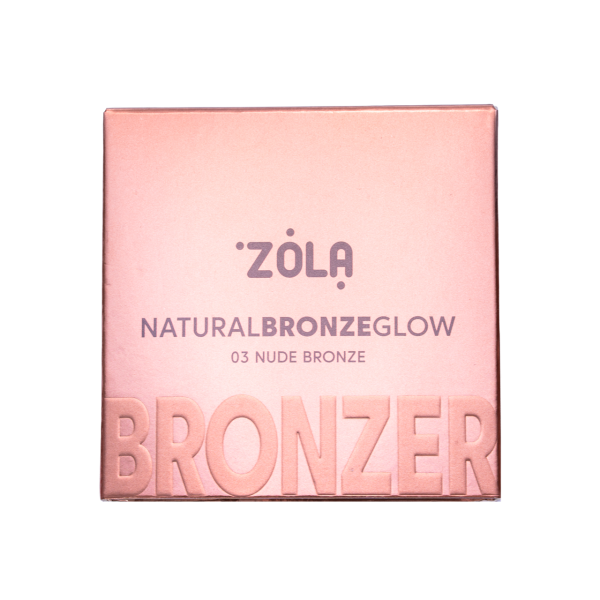 Бронзер ZOLA Natural Bronze Glow 03 Нюдова бронза Nude Bronze