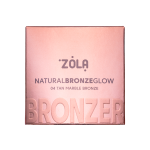 Бронзер ZOLA Natural Bronze Glow 04 Мармурова засмагла бронза Tan Marble Bronze
