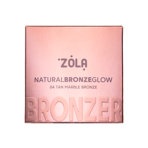 Бронзер ZOLA Natural Bronze Glow 04 Мармурова засмагла бронза Tan Marble Bronze