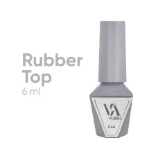 Топ для нігтів Rubber top Valeri, 6 мл
