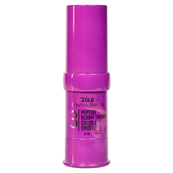 Склад для ламінування ZOLA x Yuliya Lash Vin 03 COLOR LAB EMOTION PEPTIDE BLOOM THERAPY, 10 мл