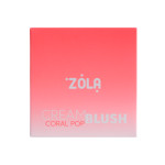 Кремові рум'яна ZOLA CREAM BLUSH CORAL POP