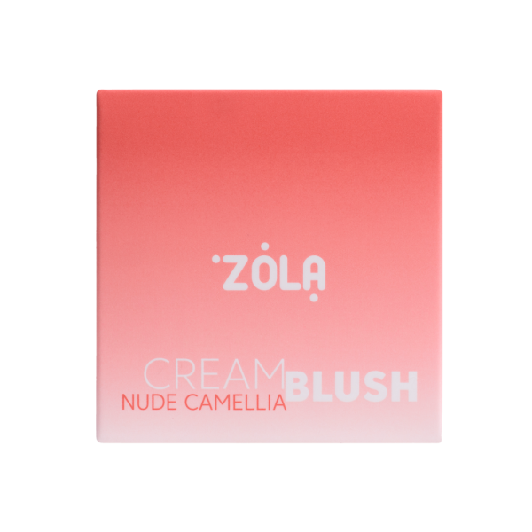 Кремові рум'яна ZOLA CREAM BLUSH NUDE CAMELLIA