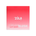 Кремові рум'яна ZOLA CREAM BLUSH SOFT BERRY