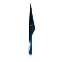 Пінцет для брів точковий Lendi Blue Sapphir(Синій Сапфір)