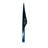 Пінцет для брів точковий Lendi Blue Sapphir(Синій Сапфір)