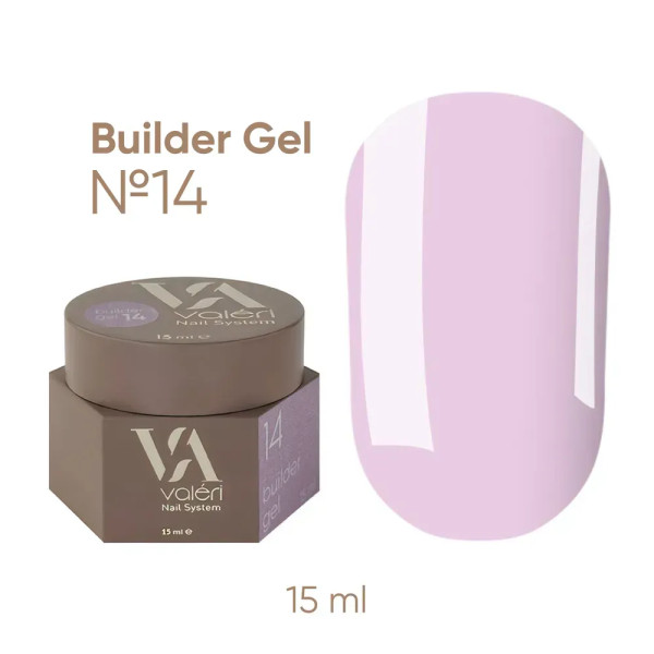 Моделюючий гель Valeri Builder Gel №14, 15 мл