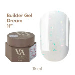 Моделюючий гель Valeri Dream Builder Gel №1, 15 мл