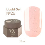 Моделюючий рідкий гель Valeri Liquid Gel №026, 15 мл