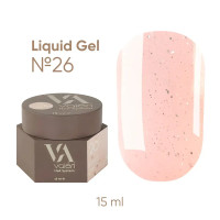 Моделюючий рідкий гель Valeri Liquid Gel №026, 15 мл