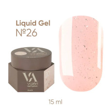 Моделюючий рідкий гель Valeri Liquid Gel №026, 15 мл