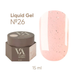 Моделюючий рідкий гель Valeri Liquid Gel №026, 15 мл