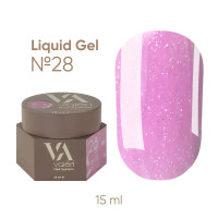 Моделюючий рідкий гель Valeri Liquid Gel №028, 15 мл