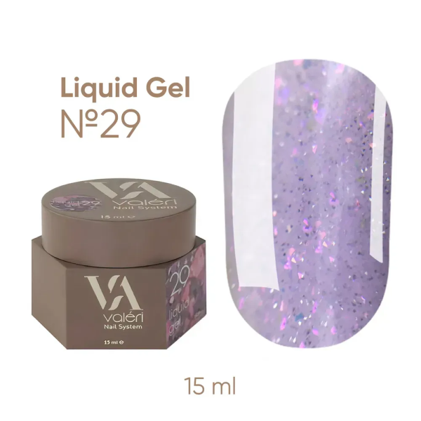 Моделюючий рідкий гель Valeri Liquid Gel №029, 15 мл