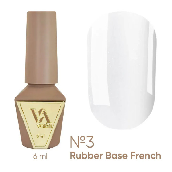 База для нігтів French Base Valeri №003, 6 мл База для нігтів French Base Valeri №003, 6 мл