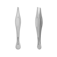 Пінцет для брів Staleks Beauty & Care 20/4 (вузький скошений)