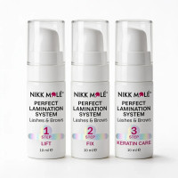 Набір для ламінування вій та брів Nikk Mole Perfect Lamination(1, 2, 3 склади по 10 мл)