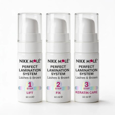 Набір для ламінування вій та брів Nikk Mole Perfect Lamination(1, 2, 3 склади по 10 мл)