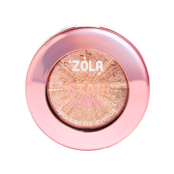 Блискітки для повік ZOLA STAR SHINE SPARKLE Gold Beige