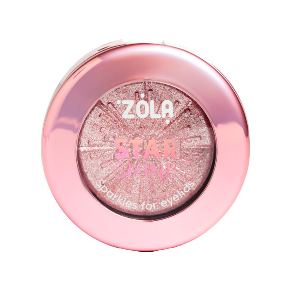 Блискітки для повік ZOLA STAR SHINE SPARKLE Silver Pink Блискітки для повік ZOLA STAR SHINE SPARKLE Silver Pink