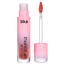 Оксамитова матова помада ZOLA VELOUR LIP SOUFFLE 03 TOFFEE