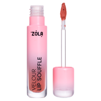 Оксамитова матова помада ZOLA VELOUR LIP SOUFFLE 03 TOFFEE