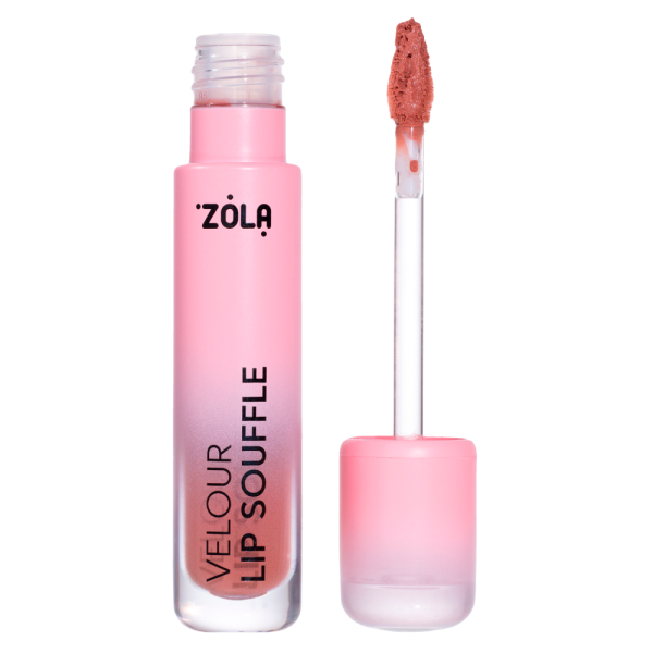 Оксамитова матова помада ZOLA VELOUR LIP SOUFFLE 04 NUDE HAZE
