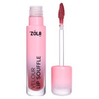 Оксамитова матова помада ZOLA VELOUR LIP SOUFFLE 05 COZY PINK