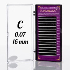 Вії Nagaraku 0.07C - 16 мм Нагараку