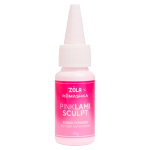 Фіксуюча пудра для ламінування вій ZOLA x Romashka Pink LamiSculpt, 10 г
