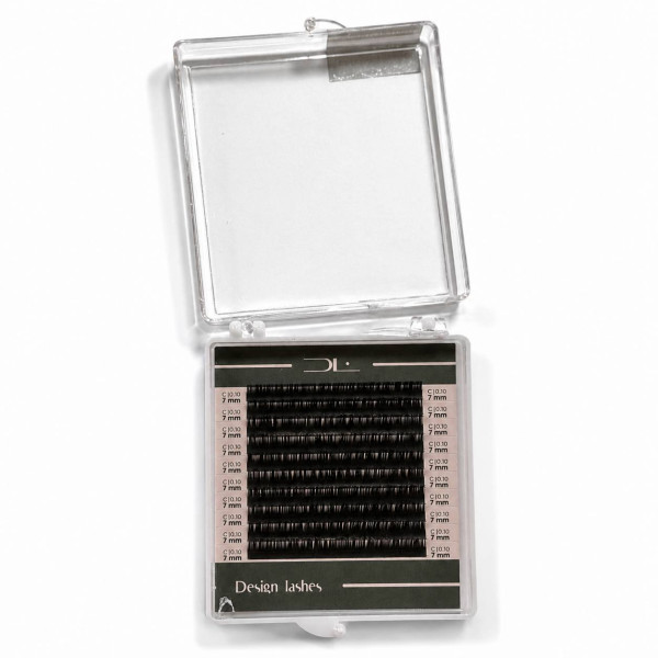 Вії Design Lashes 0,10 C - 7 мм (10 ліній) окрема довжина (пошкоджене пакування) Вії Design Lashes 0,10 C - 7 мм (10 ліній) окрема довжина (пошкоджене пакування)
